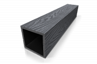 Опорный столб 100x100мм, графит, 3 м