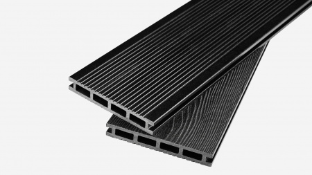 Террасная доска Groentec 3000x140x22 мм Антрацит Альта-Профиль